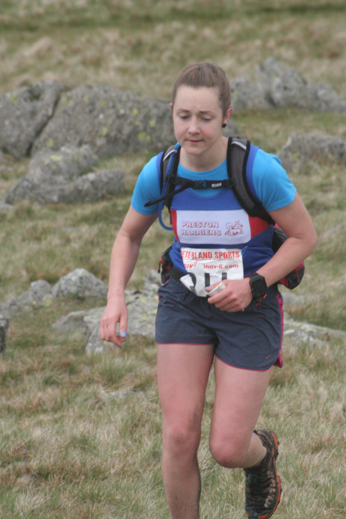 2015 Catherine Slater at Duddon Valley fell race